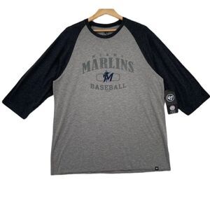 47 Marlins Miami Baseball Sports TShirt NWT XL